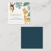 Freies Safari-Gewinnspiel Begleitkarte (Vorne/Hinten)