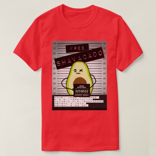 FREIES SHAVACADO 4 T-Shirt (Design vorne)