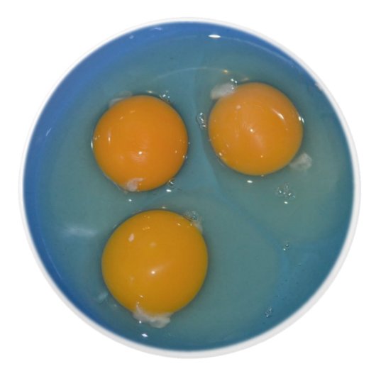 Freies Strecken-Huhn Eggs Keramik-Griff Keramikknauf (Vorderseite)