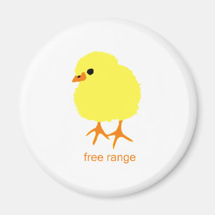 Freies Strecken-Küken Magnet