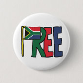 Freies Südafrika Button (Vorderseite)