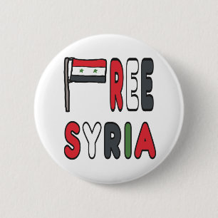 Freies Syrien Button