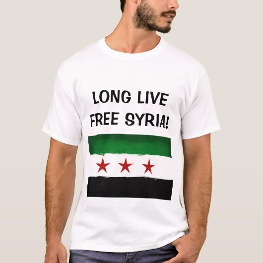 Freies Syrien-Shirt T-Shirt (Vorderseite)