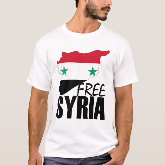 Freies Syrien T-Shirt (Vorderseite)