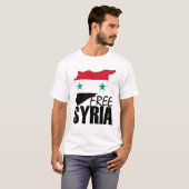 Freies Syrien T-Shirt (Vorne ganz)