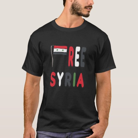 Freies Syrien T-Shirt (Vorderseite)