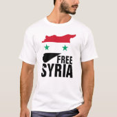 Freies Syrien T-Shirt (Vorderseite)