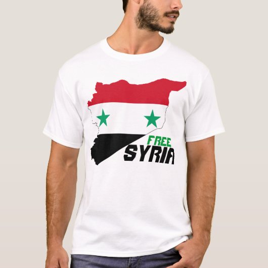 Freies Syrien T-Shirt (Vorderseite)