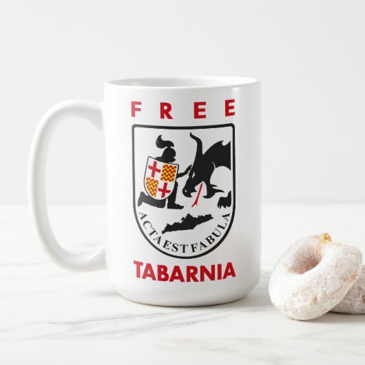 Freies Tabarnia 3 Kaffeetasse (Mit Donut)