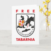 Freies Tabarnia 3 Karte (Gelbe Blume)
