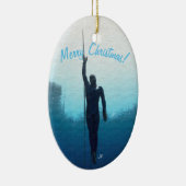 Freies Tauchen Keramik Ornament (Rechts)