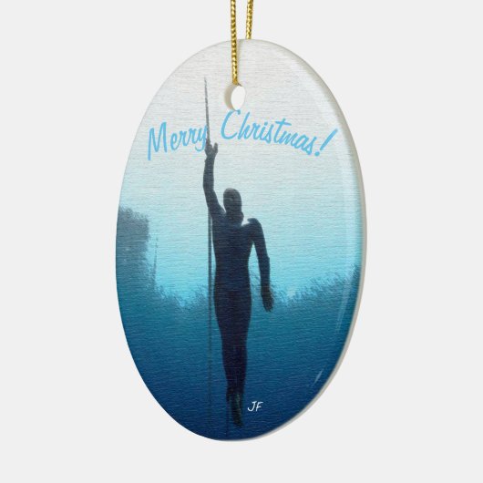 Freies Tauchen Keramik Ornament (Links)