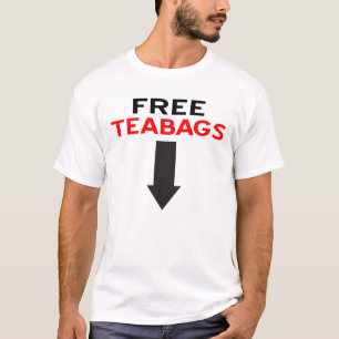 Freies Teebeutel-T-Shirt T-Shirt