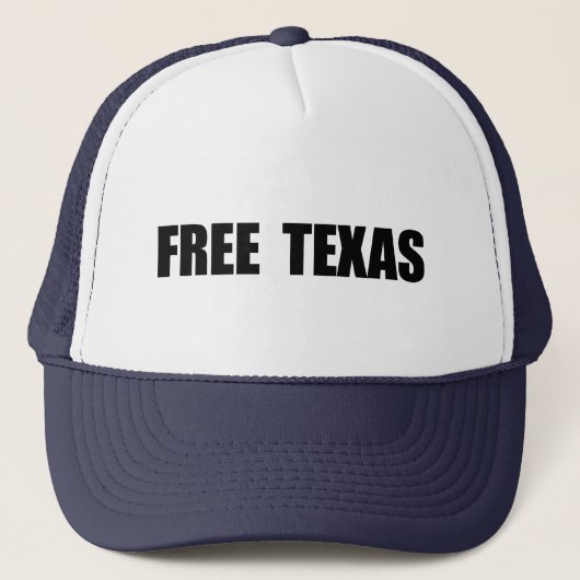 FREIES TEXAS TRUCKERKAPPE (Vorderseite)