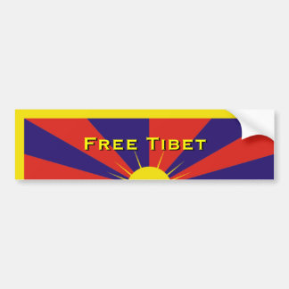 Freies Tibet Autoaufkleber