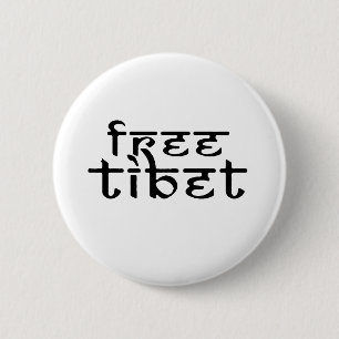 FREIES TIBET BUTTON
