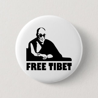 Freies Tibet Button