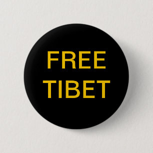FREIES TIBET BUTTON
