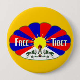 Freies Tibet Button