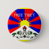 FREIES TIBET-Button Button (Vorderseite)