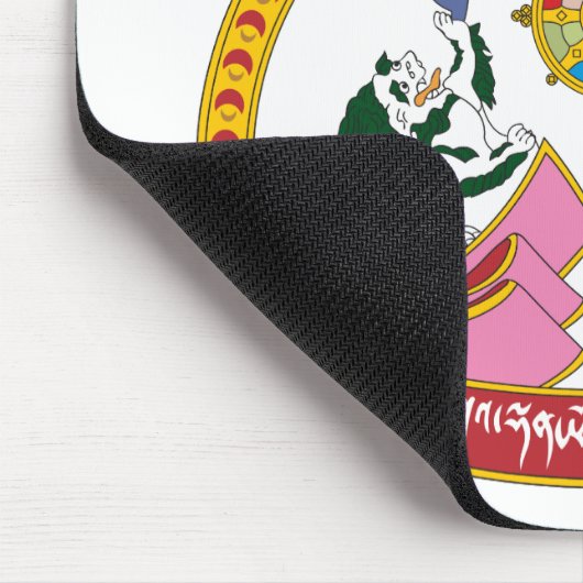 Freies Tibet-Emblem Mousepad (Ecke)