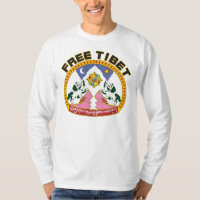 Freies Tibet-Flaggen-Logo