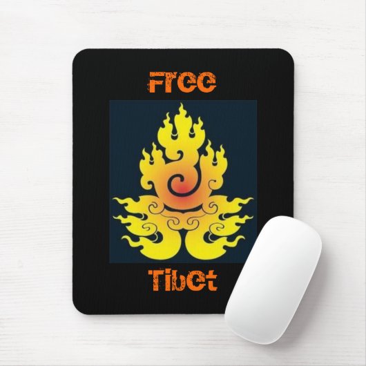 Freies Tibet Mousepad (Mit Mouse)