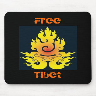Freies Tibet Mousepad