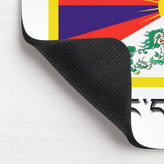 Freies Tibet Mousepad (Ecke)