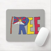 Freies Tibet Mousepad (Mit Mouse)