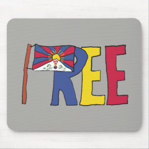 Freies Tibet Mousepad