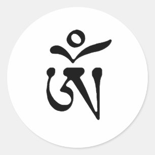 FREIES TIBET RUNDER AUFKLEBER