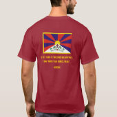 FREIES TIBET! T-Shirt (Rückseite)