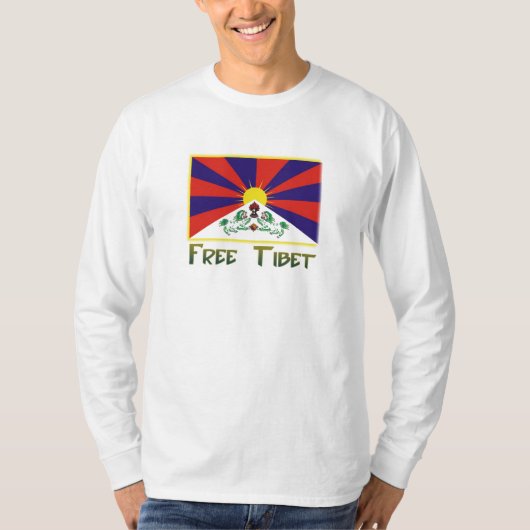 Freies Tibet T-Shirt (Vorderseite)