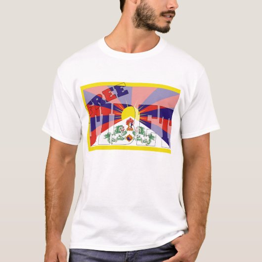 Freies Tibet T-Shirt (Vorderseite)