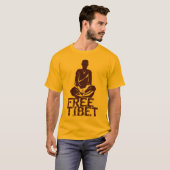 Freies Tibet T-Shirt (Vorne ganz)