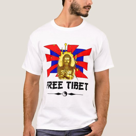 freies Tibet T-Shirt (Vorderseite)