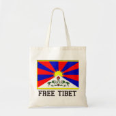 Freies Tibet Tragetasche (Vorne)