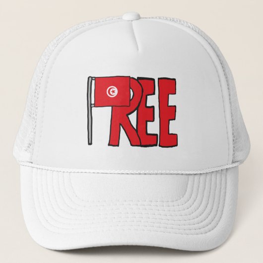 Freies Tunesien Truckerkappe (Vorderseite)
