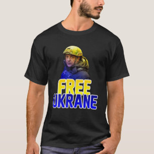 Freies Ukraine Rückschritt ohne Krieg Ukraine Vint T-Shirt