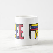 Freies Venezuela Kaffeetasse (Mittel)