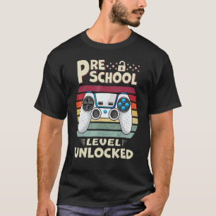 Freies Videospiel auf Vorschulebene zurück zur Sch T-Shirt
