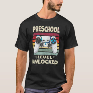 Freies Videospiel auf Vorschulebene zurück zur Sch T-Shirt
