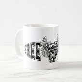 Freifahrer Kaffeetasse (Vorderseite Links)