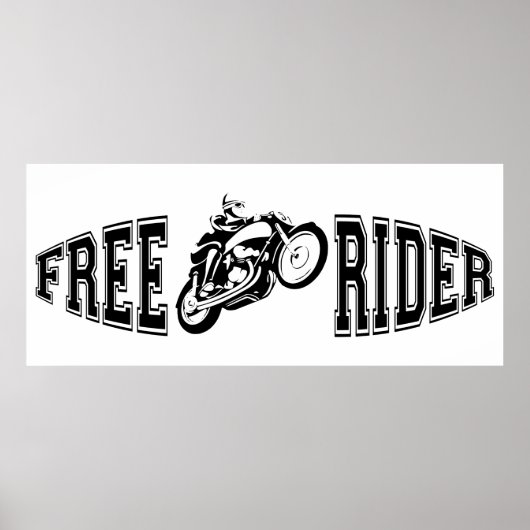 Freifahrer Poster (Vorne)