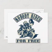 Freifahrt 2 postkarte (Vorne/Hinten)