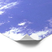 Freifliegender Astronaut Poster (Ecke)