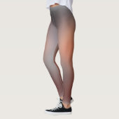 Freiformverlauf auf extra großer Legging Leggings (Links)