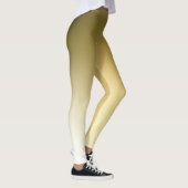 Freiformverlauf auf extragroßer Legging Leggings (Rechts)