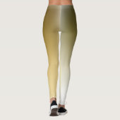 Freiformverlauf auf extragroßer Legging Leggings (Rückseite)